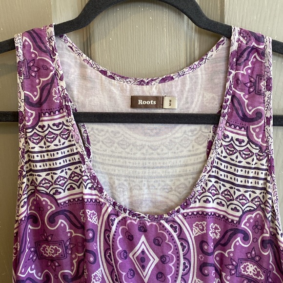 Roots size M flowy/gauzy sleeveless dress - Picture 2 of 6